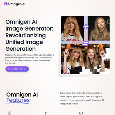 Omnigen AI Image Generator: Unified Image Generation Solution