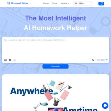AI Homework Helper - Instant Academic Assistance