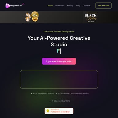 Magicroll.ai - Your AI-Powered Video Editing Studio