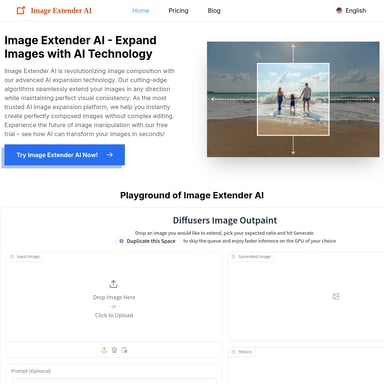 Image Extender AI - Extension d'Images avec Technologie IA