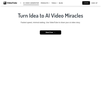 AI Video Generator - VideoTube