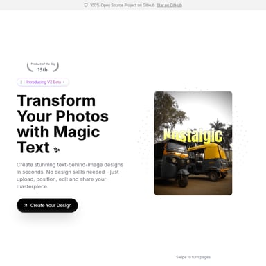 MagicText - Transformez vos photos avec du texte