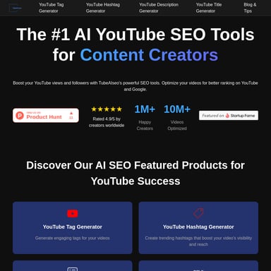 YouTube SEO 도구