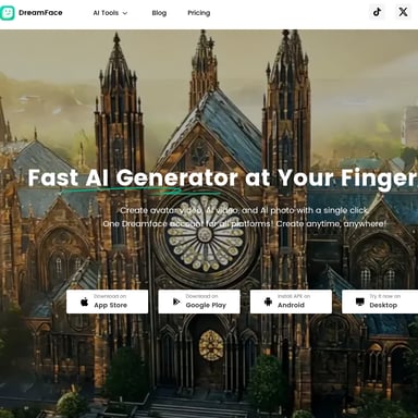 DreamFace - AI Video, Avatar, und Foto-Generator