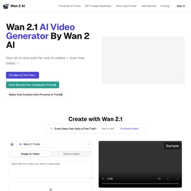 Wan 2 AI Video Generator