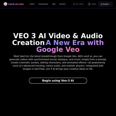 Veo3 AI: Создание видео с аудио от Google