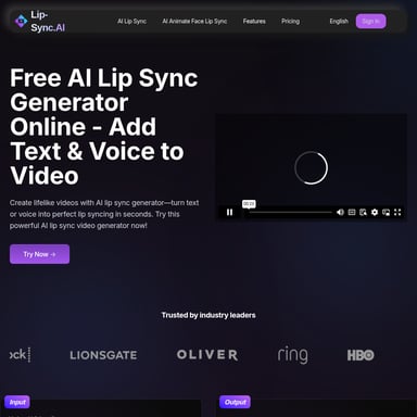 AI Lip Sync Generator für realistische Videos