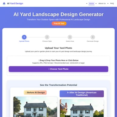 AI Yard Design
