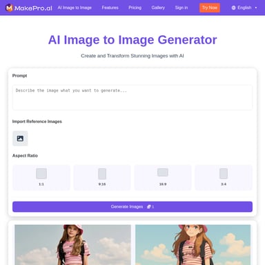 AI Image to Image Generator