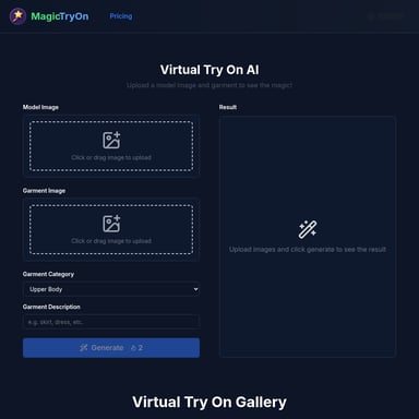 MagicTryOn: Virtuele Pas Technologie