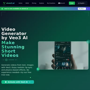 Veo3 AI Video Generator