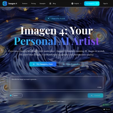 Imagen 4：个人AI艺术家
