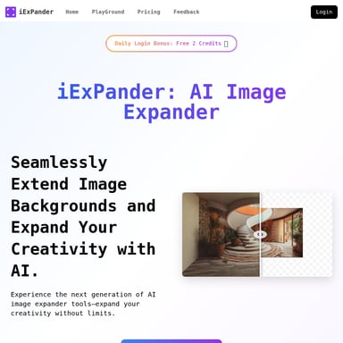 iExPander: AI Image Expander