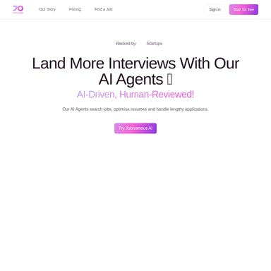 Jobnomous AI: AI-Driven, Human-Reviewed Job Search and Auto-Apply Assistant