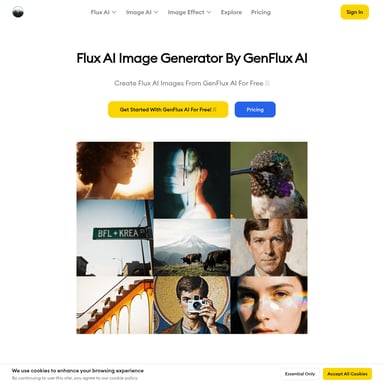 Flux AI图像生成器