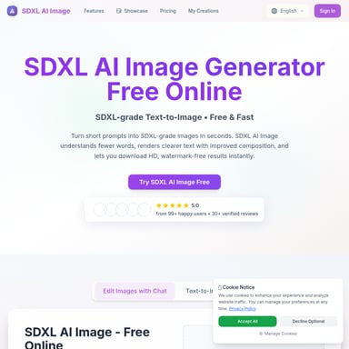 SDXL AI 이미지 생성기