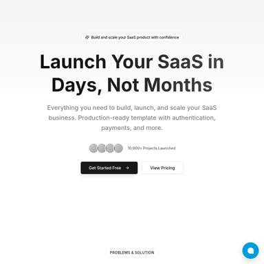 SaaS Product Template for Rapid Launch and Scaling