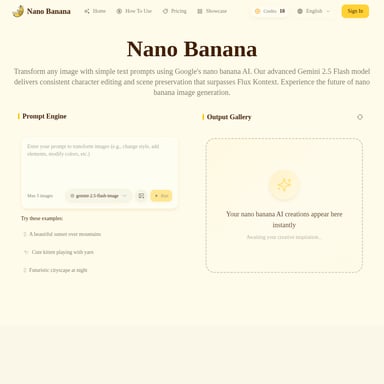 Nano Banana: Herramienta de Generación de Imágenes AI