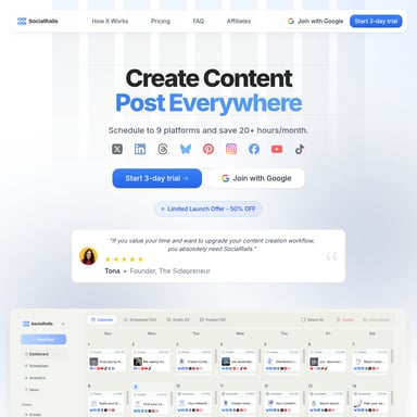 SocialRails - Effizientes Social Media Management