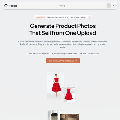 Posipic - Продуктивность AI Tool Screenshot