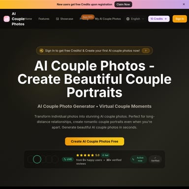 ai couple photo - 图像生成器 AI Tool Screenshot