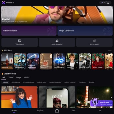 ReelMate AI - Video AI Tool Screenshot