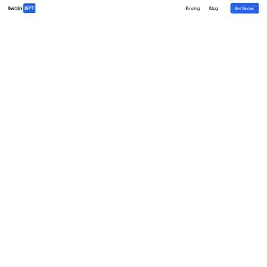 TwainGPT - Writing Assistant AI Tool Screenshot
