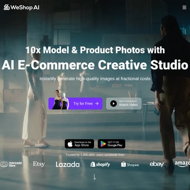 WeShop AI - Generador de Imágenes AI Tool Screenshot