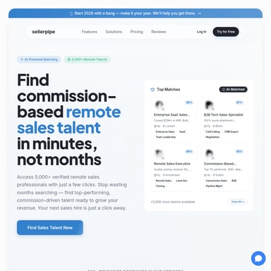Sellerpipe - Ventes et Marketing AI Tool Screenshot