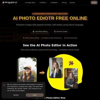 Imagable AI - Image Generator AI Tool Screenshot
