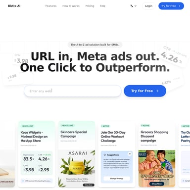 Didoo AI - Sales & Marketing AI Tool Screenshot
