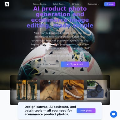 Aluo AI - Image Generator AI Tool Screenshot