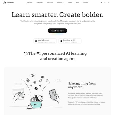 YouMind - Productivity AI Tool Screenshot