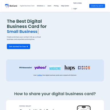 BizCard AI - 社交与约会 AI Tool Screenshot