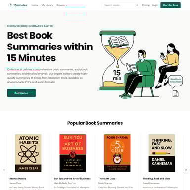 15Minutes - Organization & Automation AI Tool Screenshot