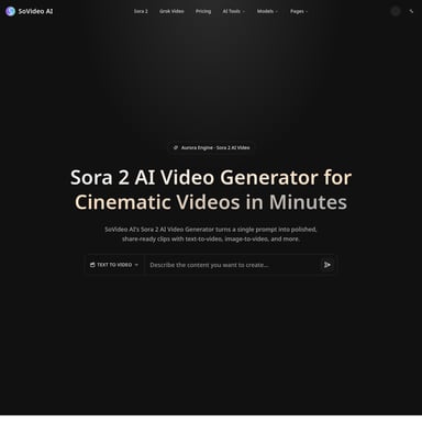 sovideo - 비디오 AI Tool Screenshot