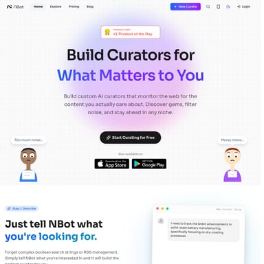 NBot AI - 크리에이터 도구킷 AI Tool Screenshot