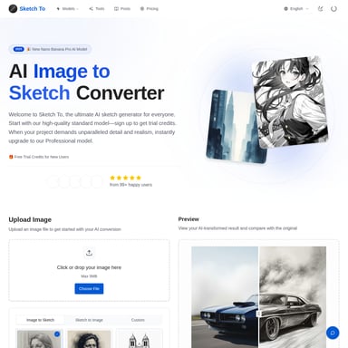 Sketch To - Image Generator AI Tool Screenshot