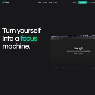 TabAI - 生産性 AI Tool Screenshot