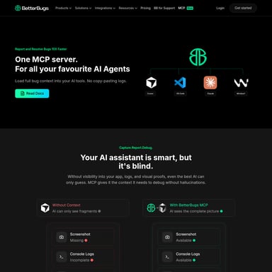 BetterBugs MCP - Code & IT AI Tool Screenshot
