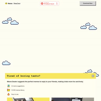 Meme Dealer - 楽しみ AI Tool Screenshot