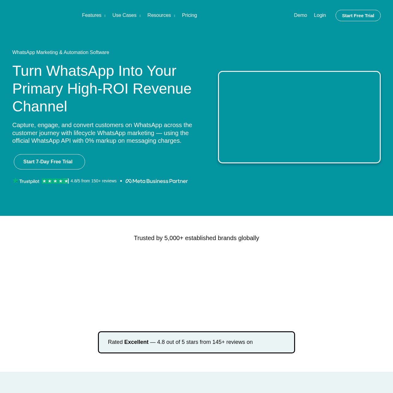 WANotifier  - Sales & Marketing AI Tool Screenshot