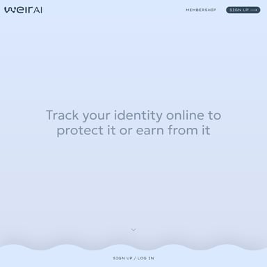 WEIR AI - Creators Toolkit AI Tool Screenshot