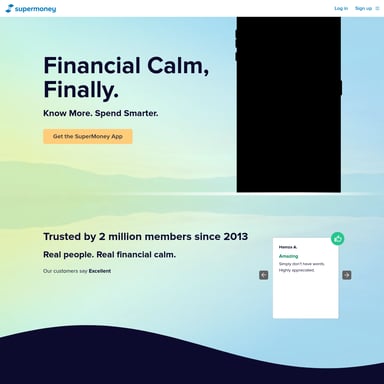 SuperMoney - Finance AI Tool Screenshot
