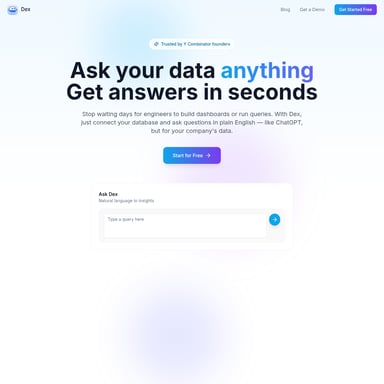 Dex - Kod i IT AI Tool Screenshot