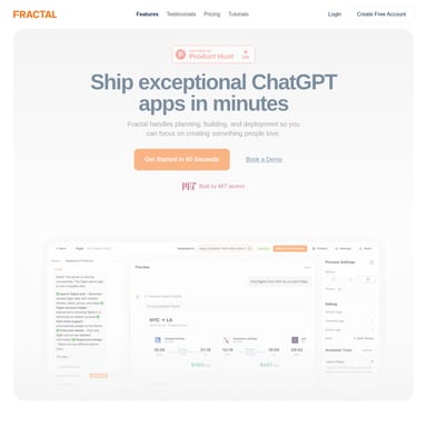 Fractal - Code & IT AI Tool Screenshot
