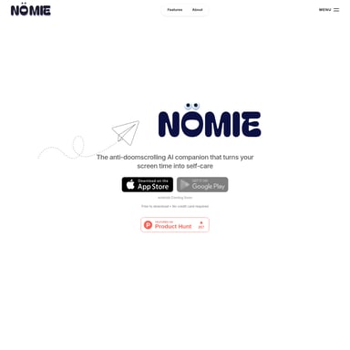 Nomie - Productivity AI Tool Screenshot