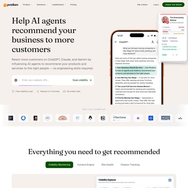 Pendium - SEO AI Tool Screenshot