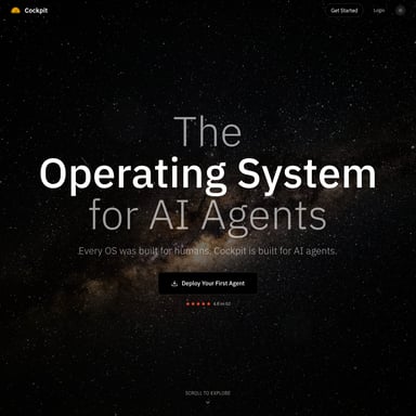 Cockpit AI - Sales & Marketing AI Tool Screenshot