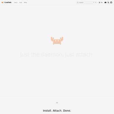 CrabTalk - Code & IT AI Tool Screenshot